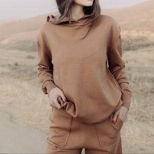 EllandEmm Camel Hoodie